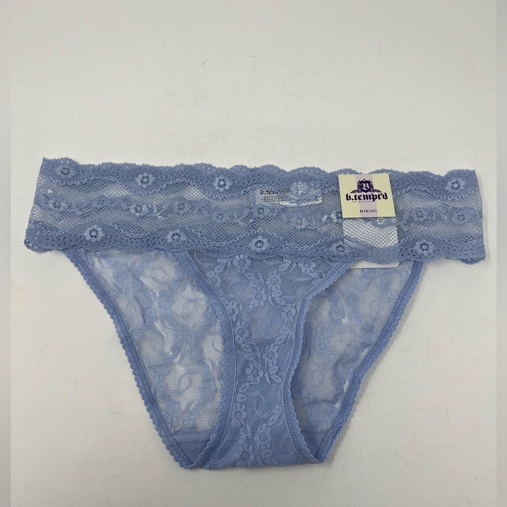 b.tempt'd Bikini Panties Size Small Small Breif Underwear Baby Blue NEW